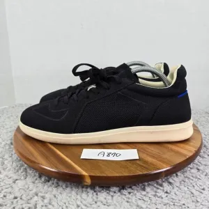 Rothy's The RS01 Sneaker Black Knit Casual Lace Up Lifestyle Daily Mens 10