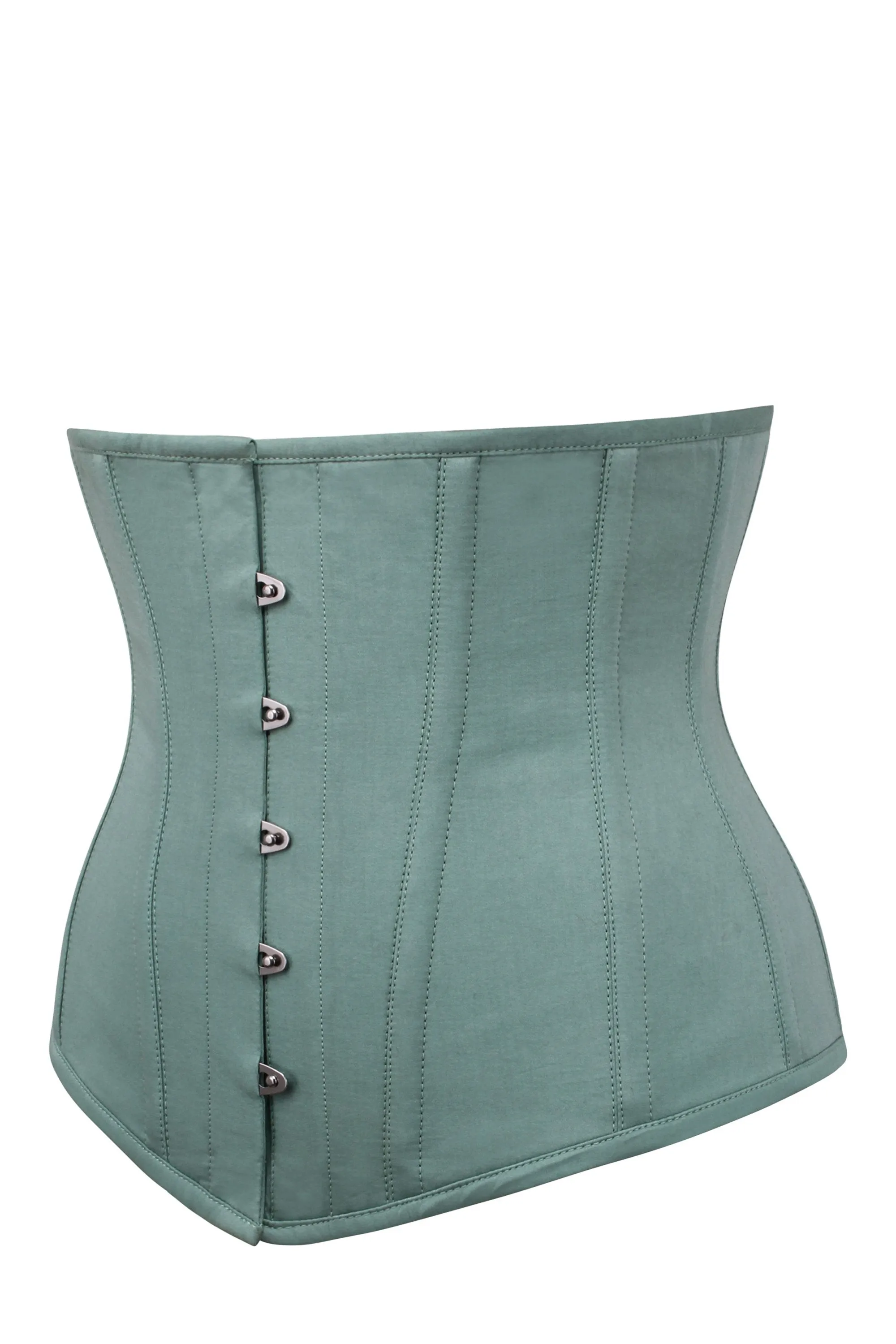 Sage Green Longline Underbust Corset