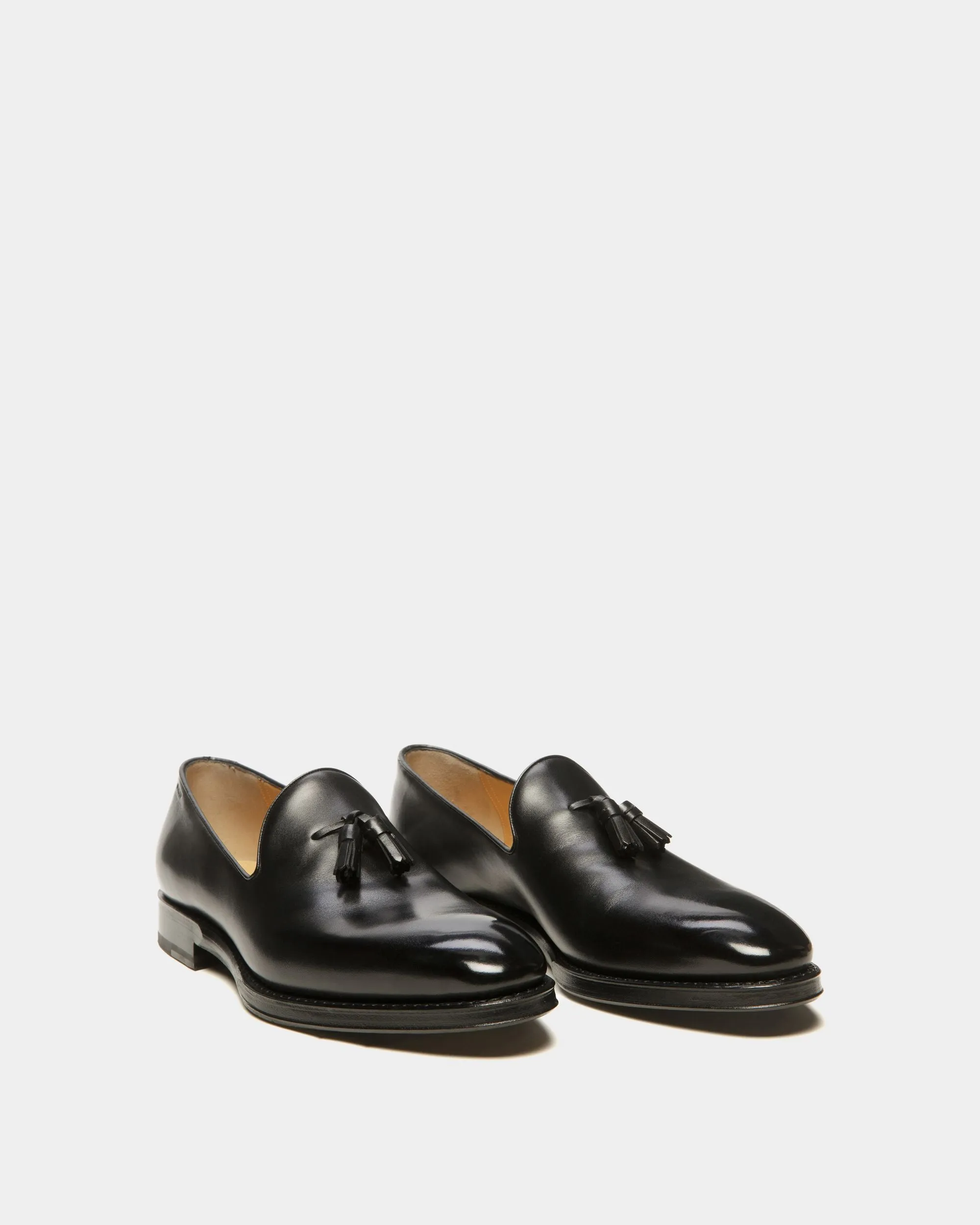 Scribe Loafers In Black Leather