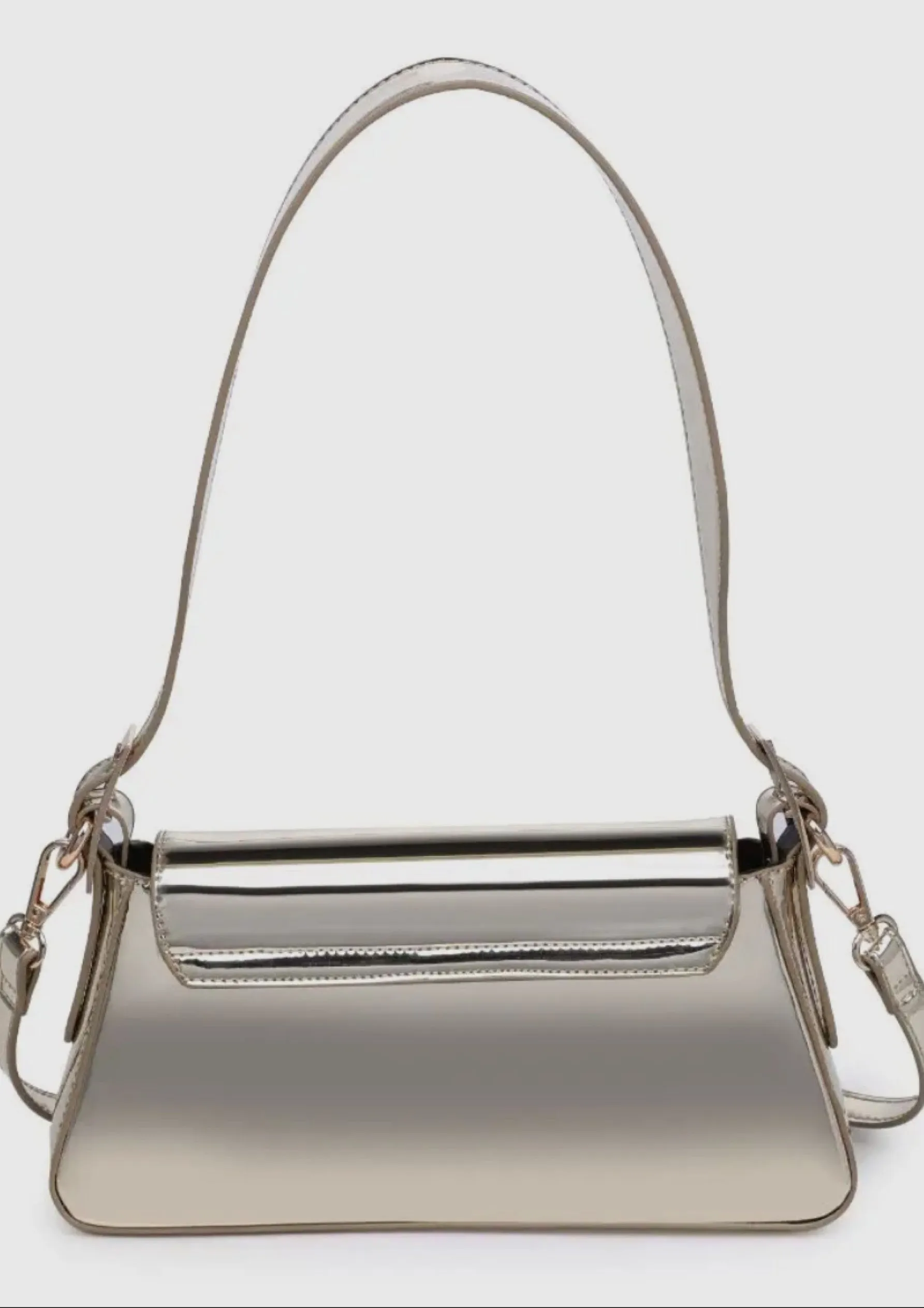 See me Mirror Metallic Purse (Gold & Silver)