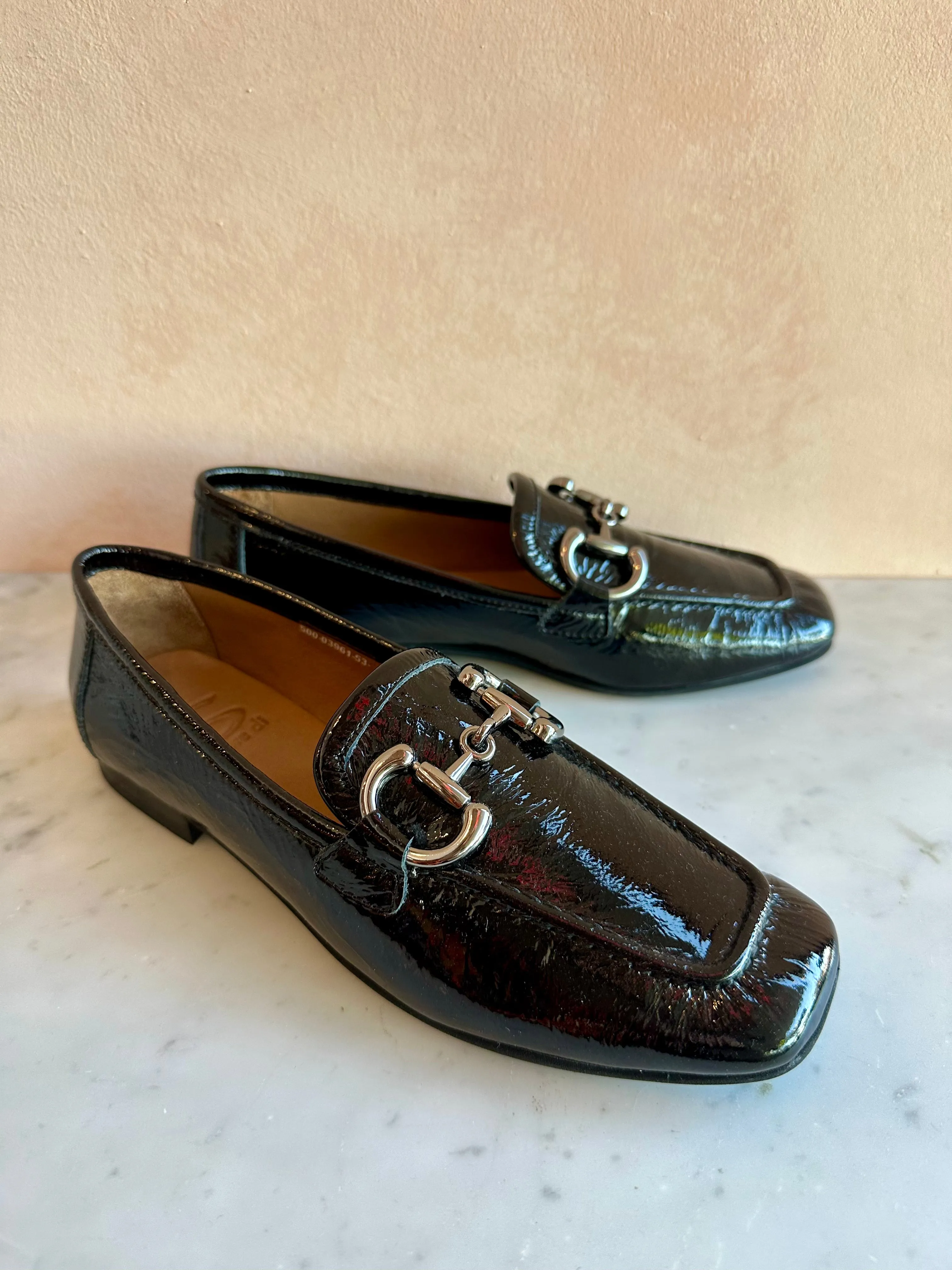 Sempre Di - Black Patent Loafer