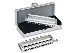 Seydel SAXONY Chromatic Orchestra Tuning Chromatic Harmonica (Matt Cover)