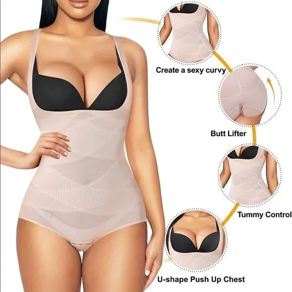 Shape-wear Waist Trainer Tummy Control Body