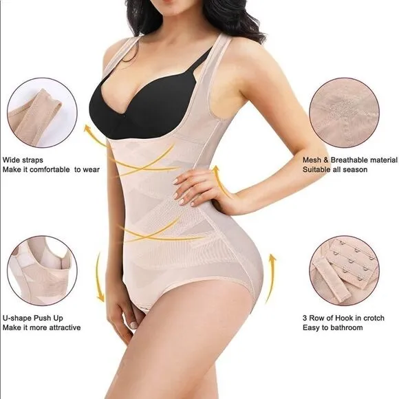 Shape-wear Waist Trainer Tummy Control Body