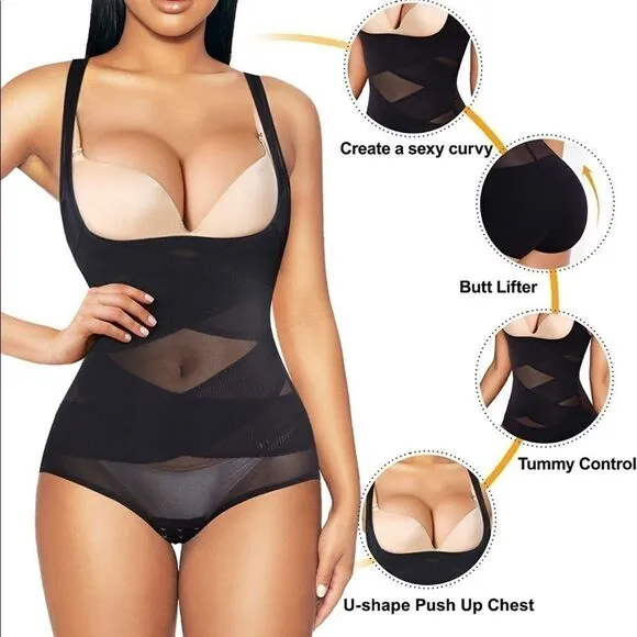 Shapewear Waist Trainer Tummy Control Butt Lifter
