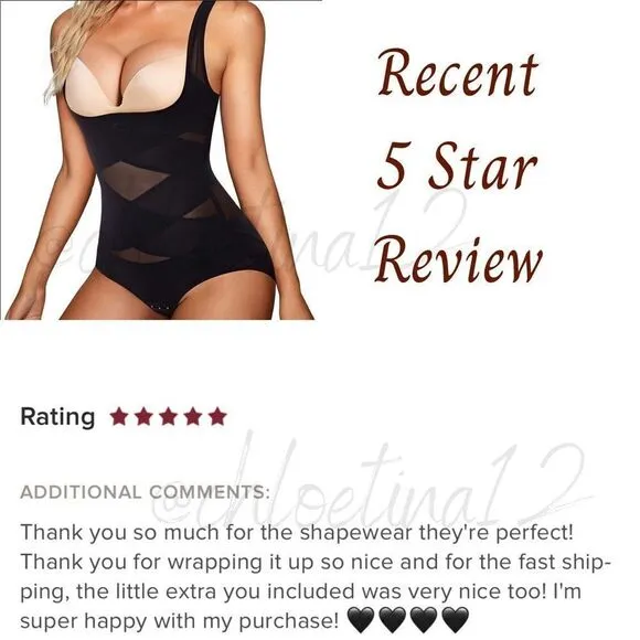 Shapewear Waist Trainer Tummy Control Butt Lifter