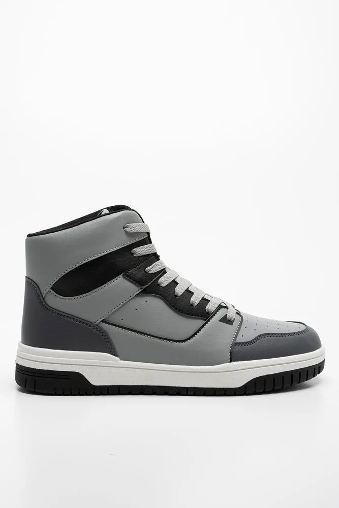 Skate High Top Grey
