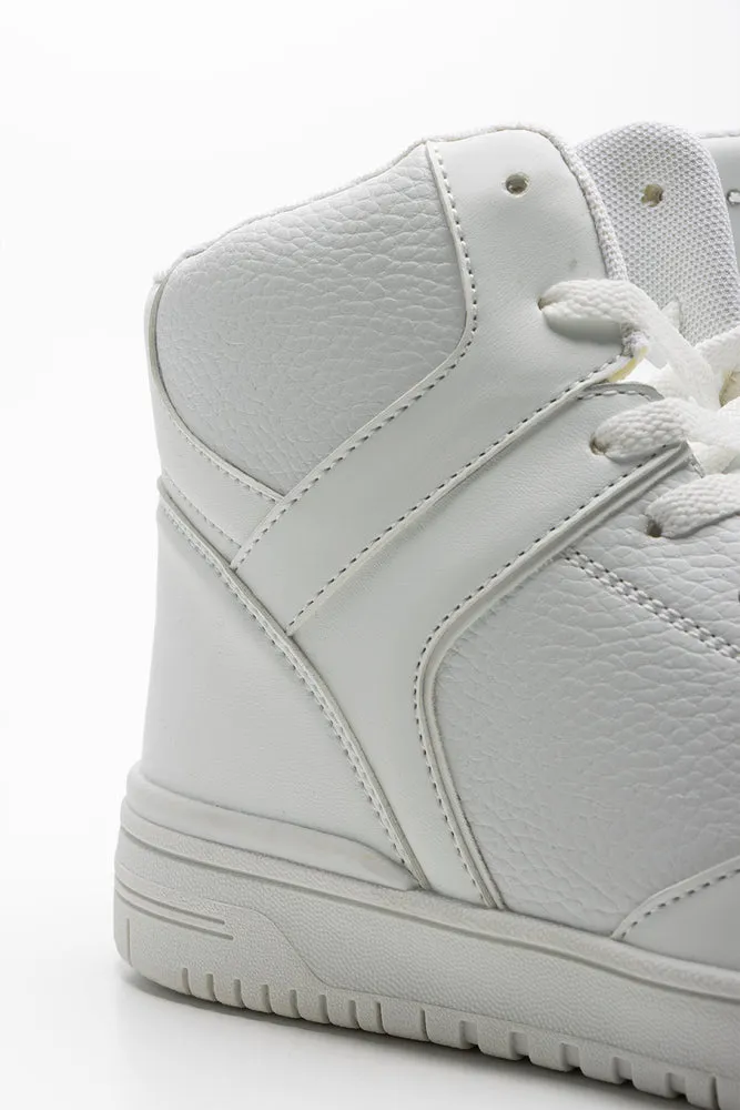 Skate High Top Sneaker White