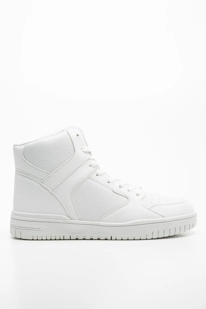 Skate High Top Sneaker White