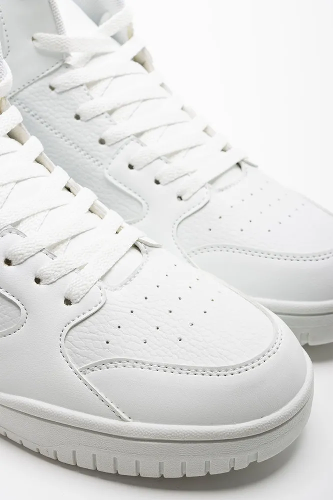 Skate High Top Sneaker White
