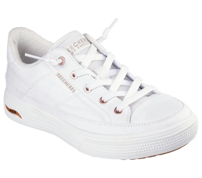 Skechers Arch Fit Arcade - Meet Ya There White