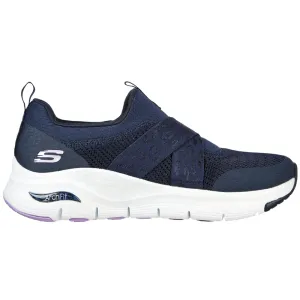 Skechers Arch Fit-Modern Rhythm Navy/Lavender Trainers