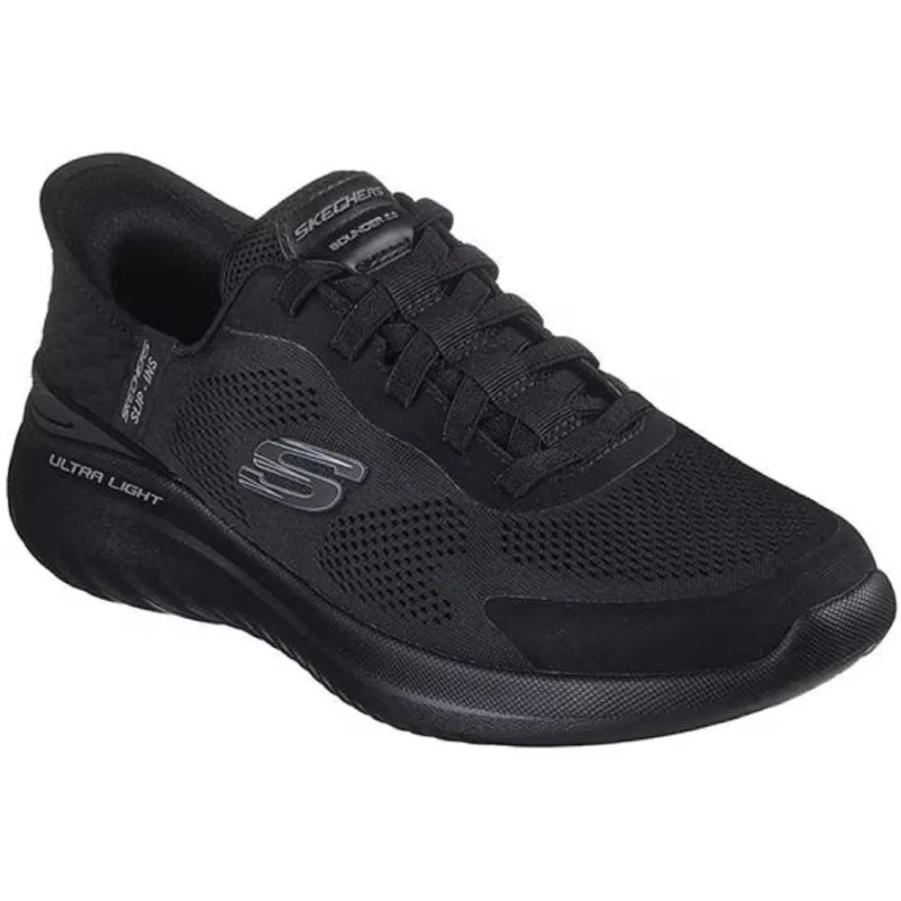 Skechers Bounder 2.0 - Emerged All Black Trainers