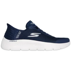 Skechers Go Walk Flex- Grand Entry Navy And White Trainers