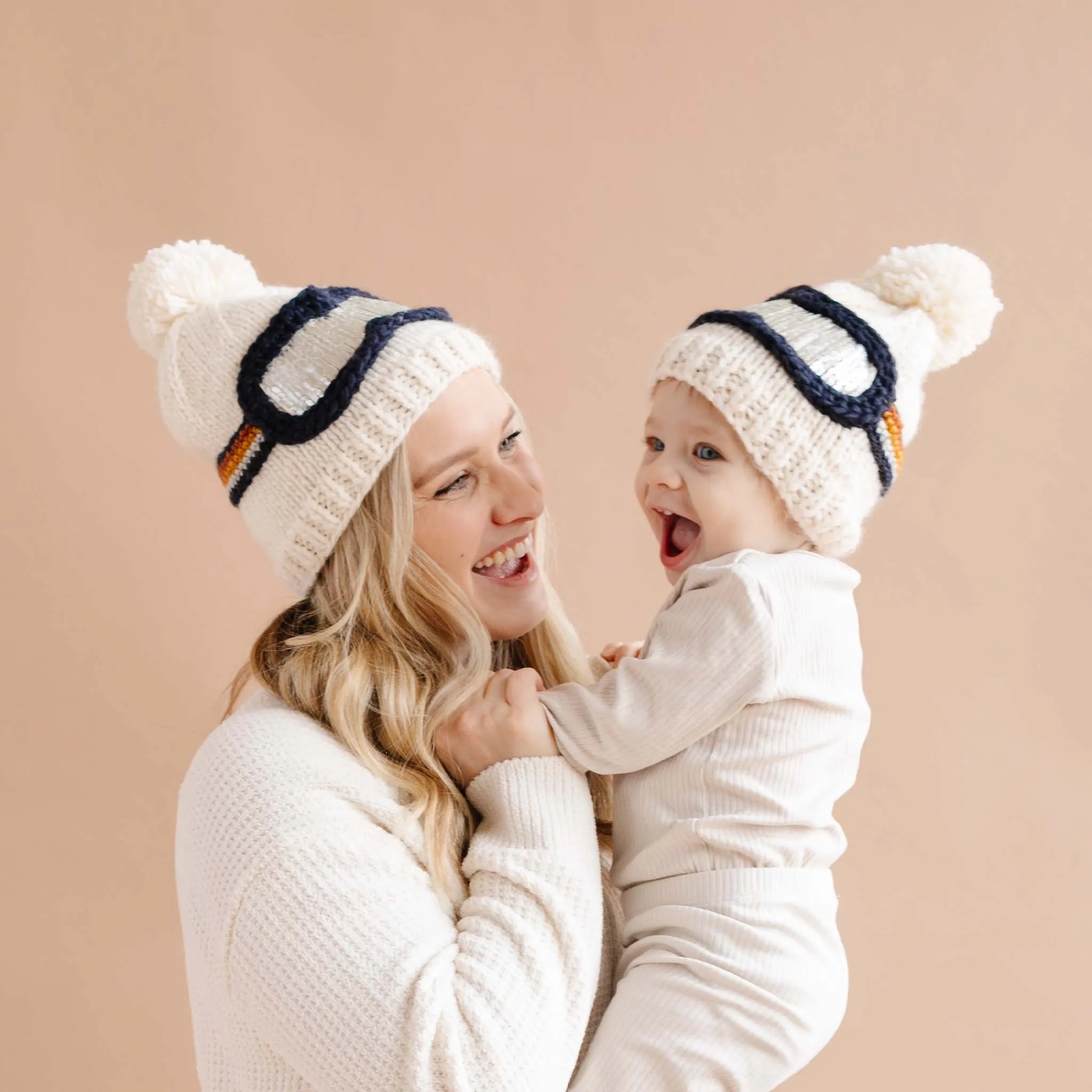 Ski Goggles Hat, Retro | Kids M; 2-5yrs