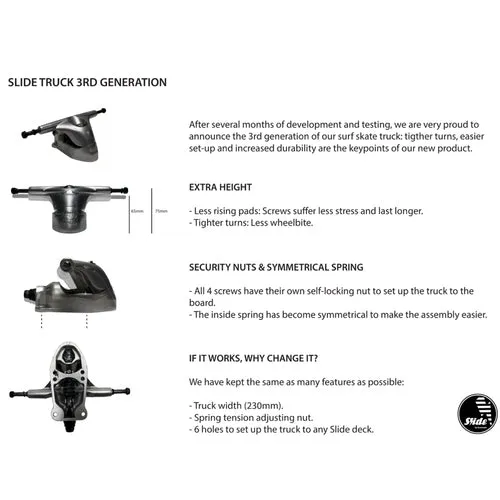 SLIDE SURF SKATE SALADITA 33" SWALLOW