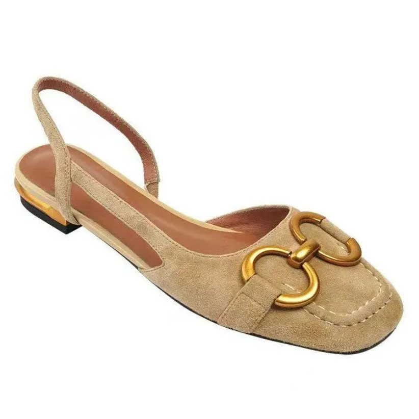 Slingback Flats | Faux Suede | Chic and Comfortable