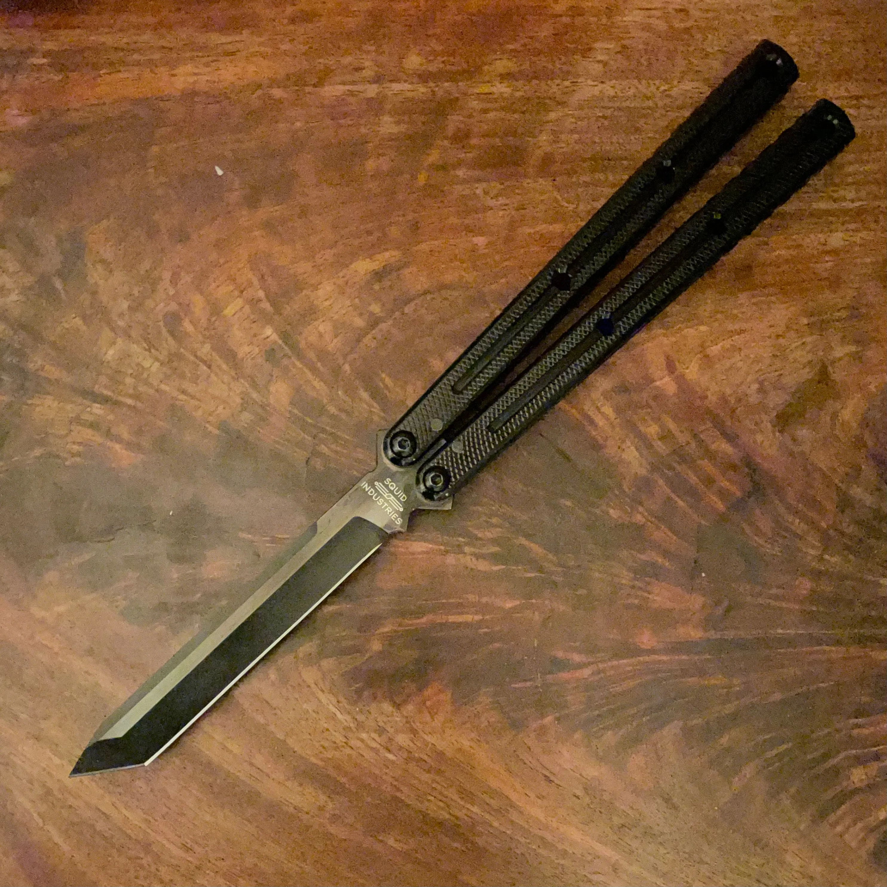 Squid Industries Krake Raken V3 Inked Black Tanto