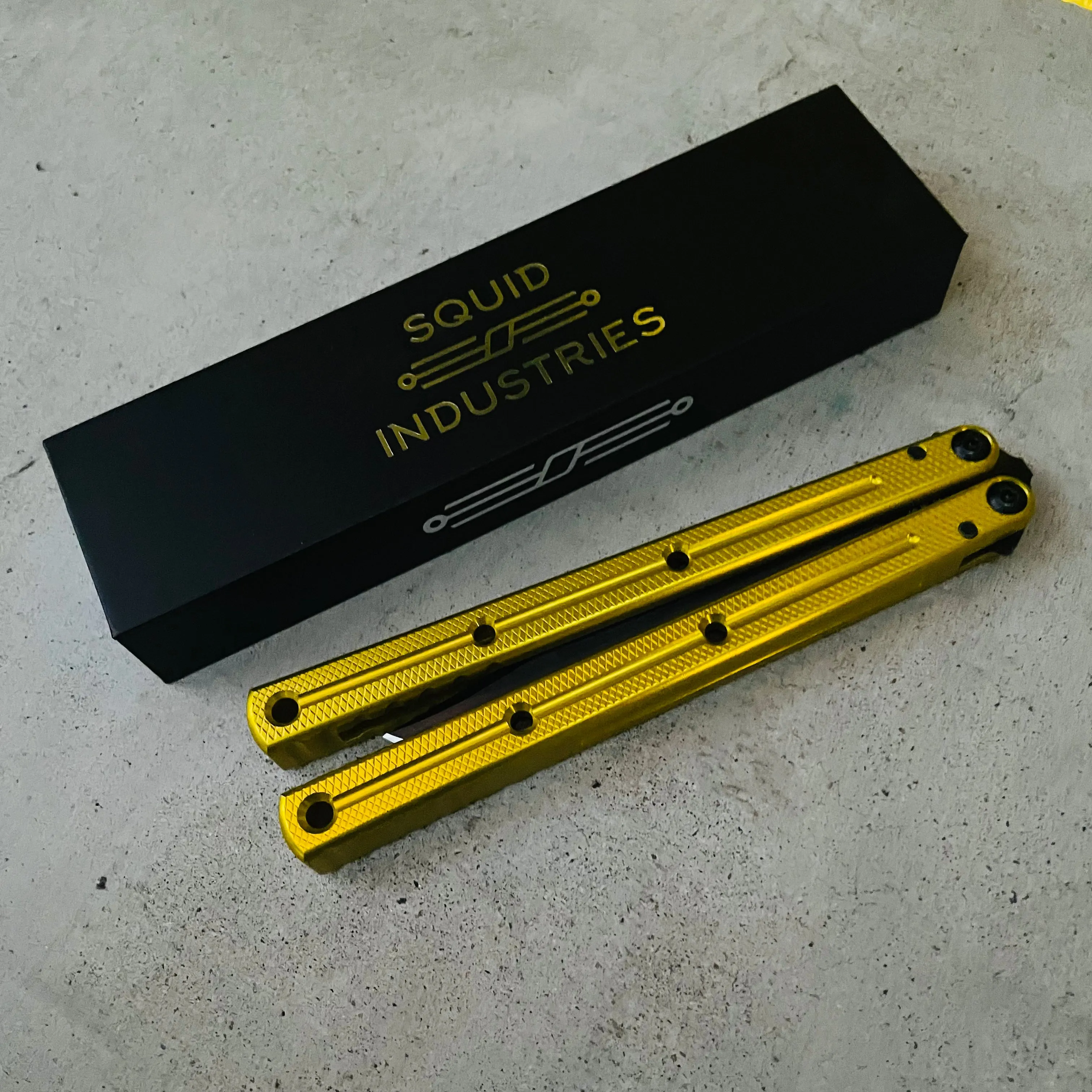 Squid Industries Krake Raken V3 Inked Gold Bowie