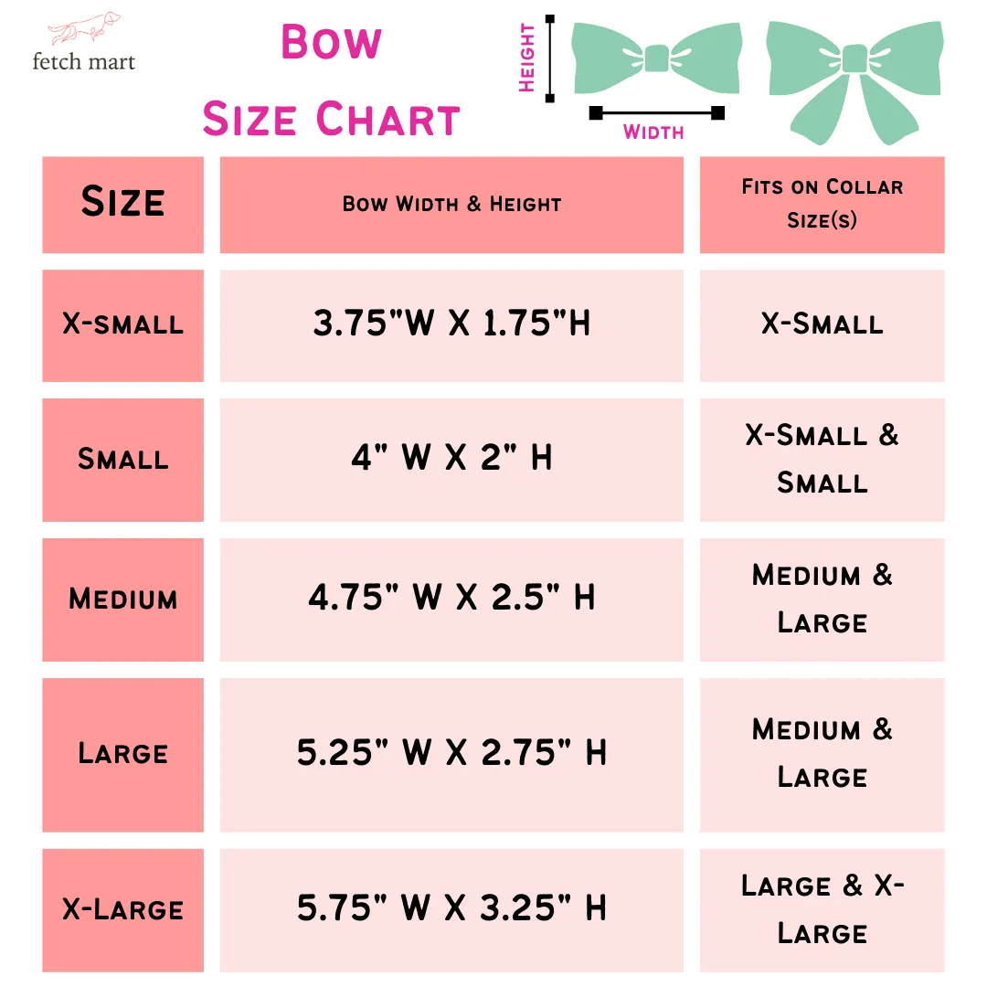 Sweetie Stripes Bow Tie