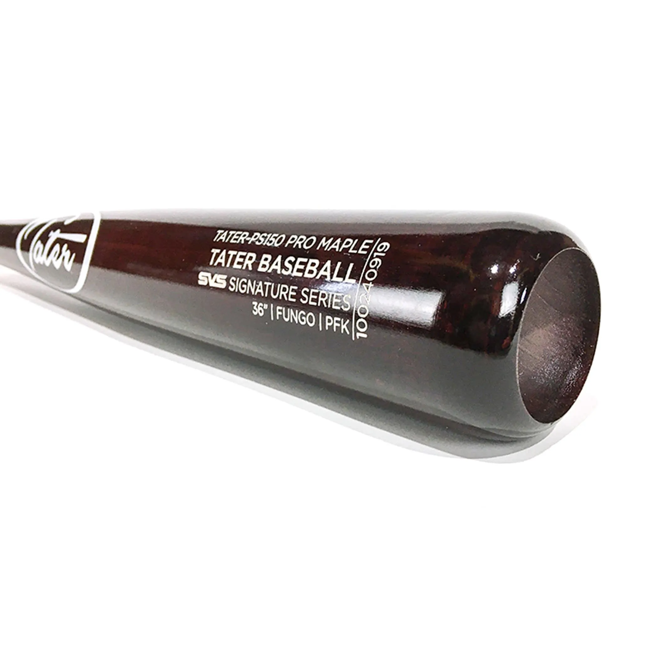 Tater Bats PS150 Fungo Wood Baseball Bat | Maple | 36" 22 oz.