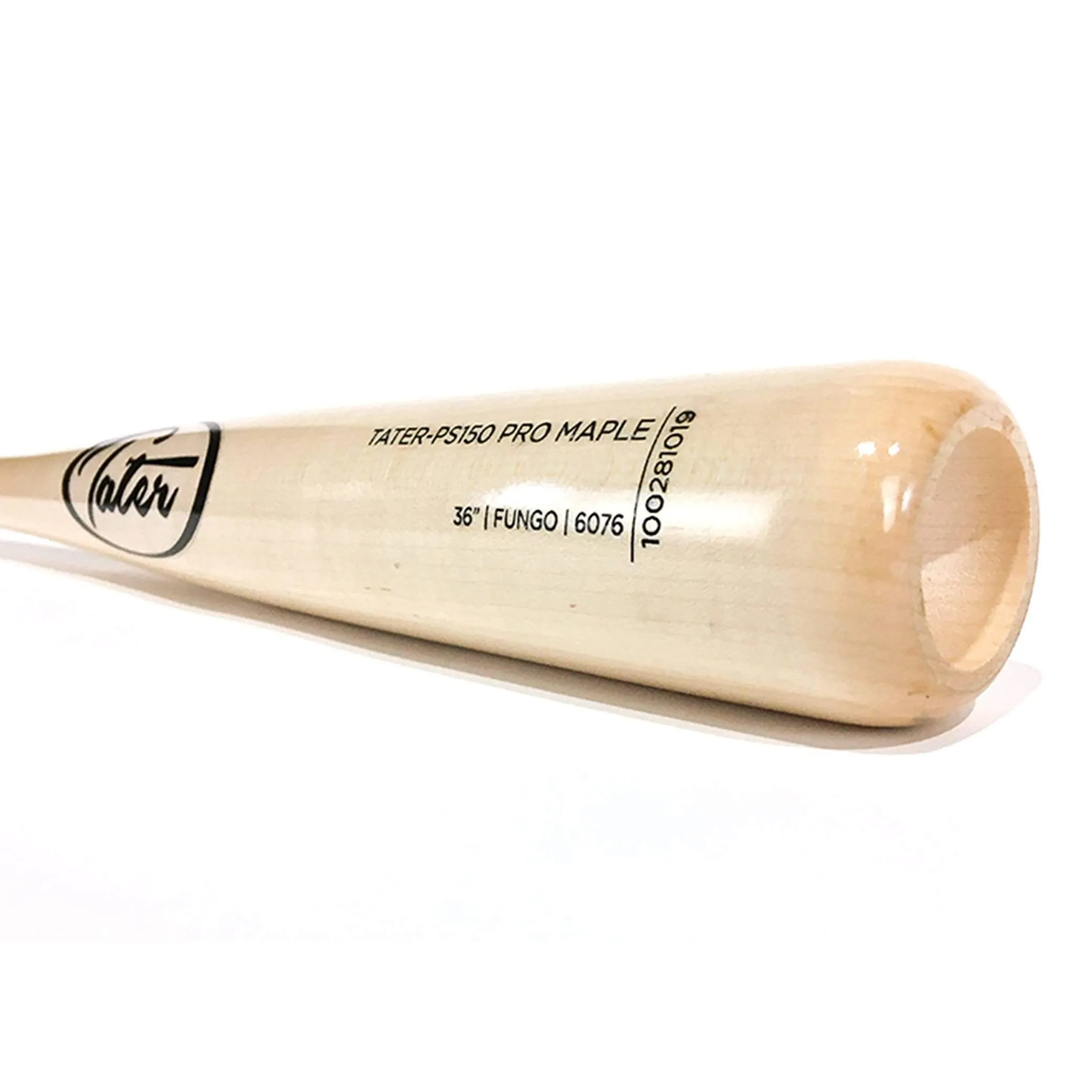 Tater Bats PS150 Fungo Wood Baseball Bat | Maple | 36" 23 oz.
