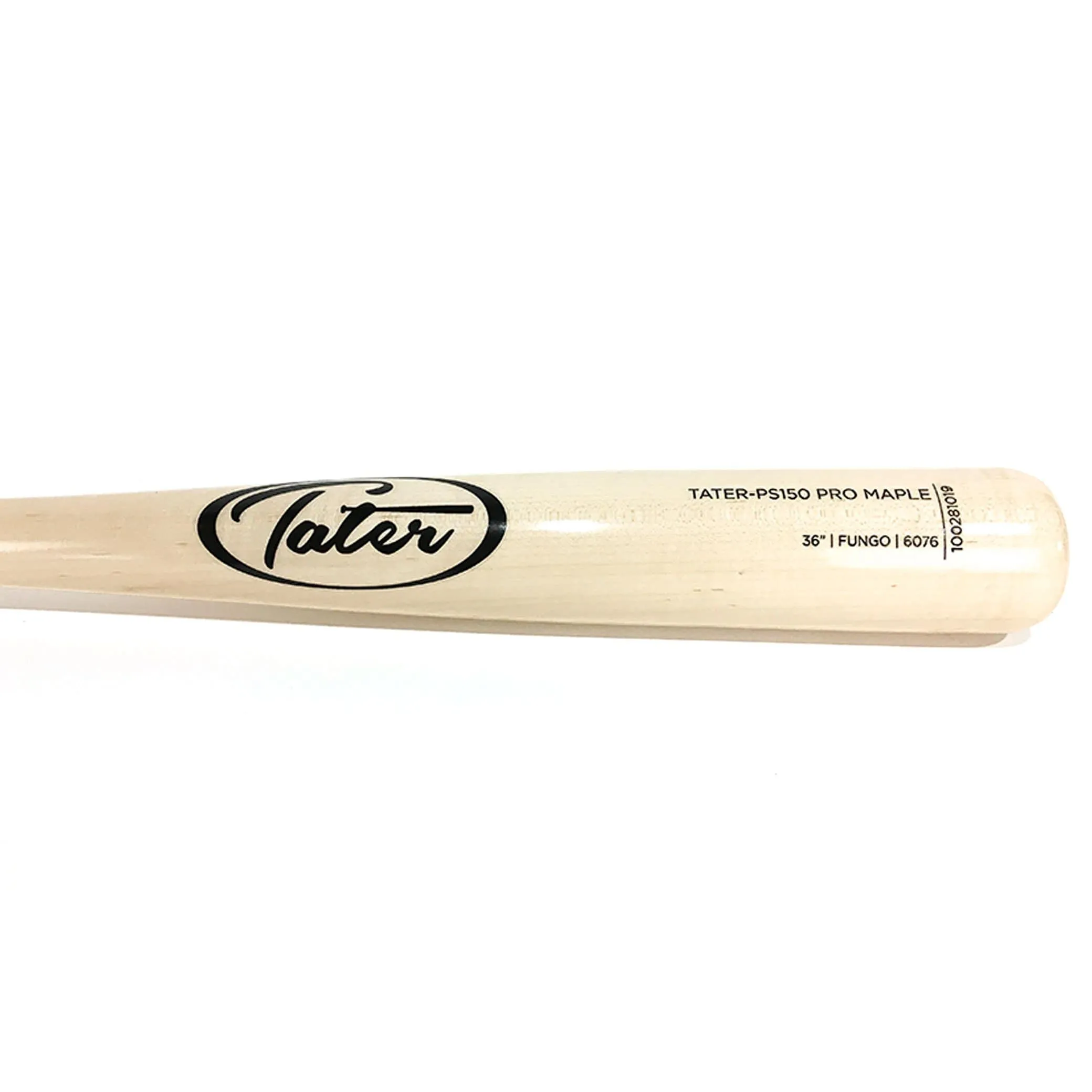 Tater Bats PS150 Fungo Wood Baseball Bat | Maple | 36" 23 oz.