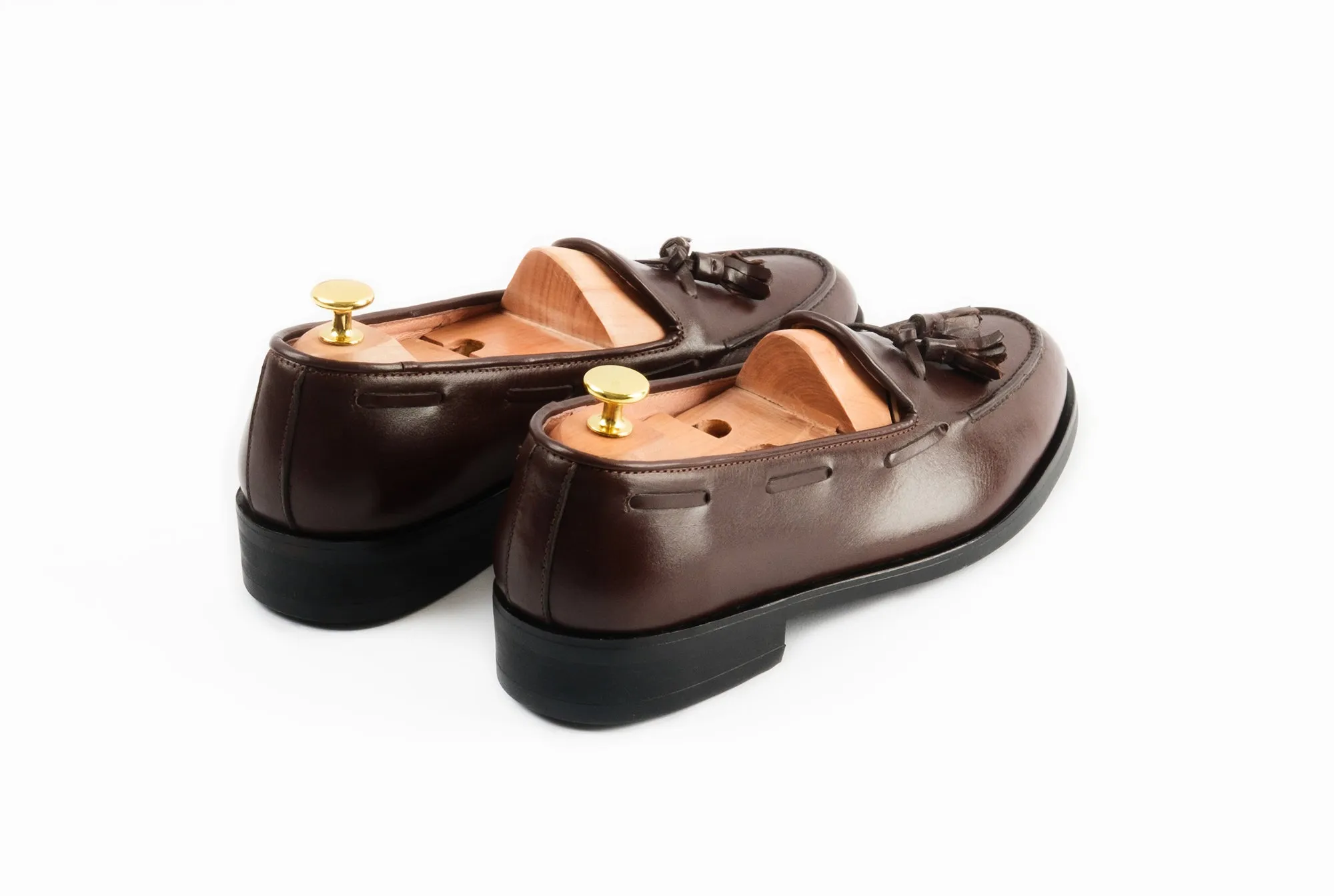 The Grand Tassel Loafer - Oxblood Burgundy