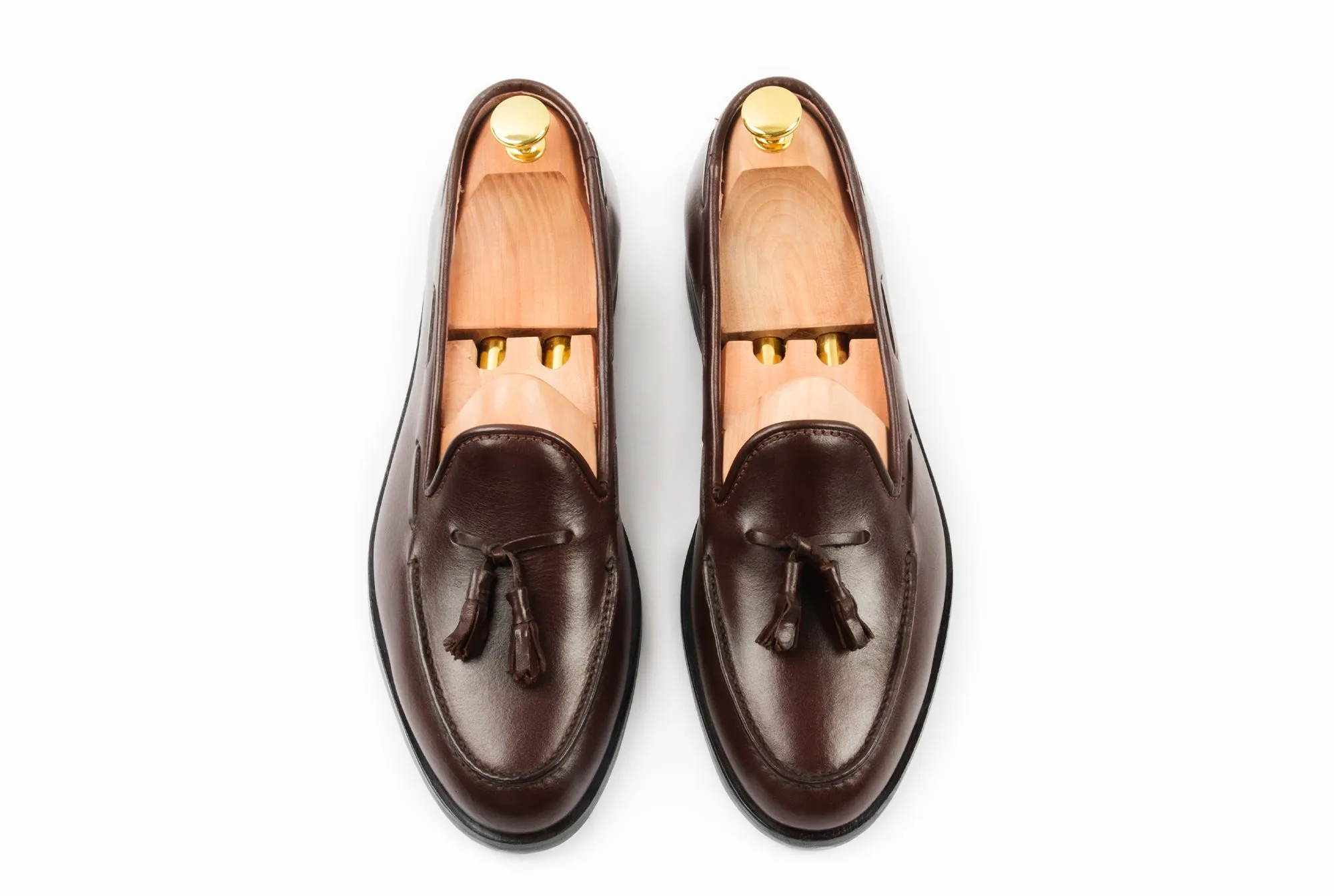 The Grand Tassel Loafer - Oxblood Burgundy