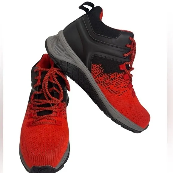 Thorogood Men’s Red Safety Toe Work Sneakers AST Low Size 10.5