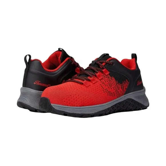 Thorogood Men’s Red Safety Toe Work Sneakers AST Low Size 10.5