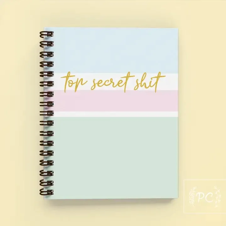 Top Secret Shit Notebook