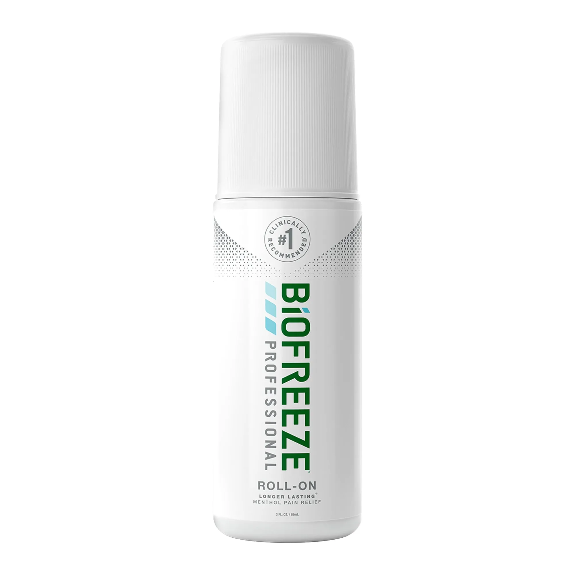 Topical Pain Relief Biofreeze Professional, 3 oz Roll-On, Colorless