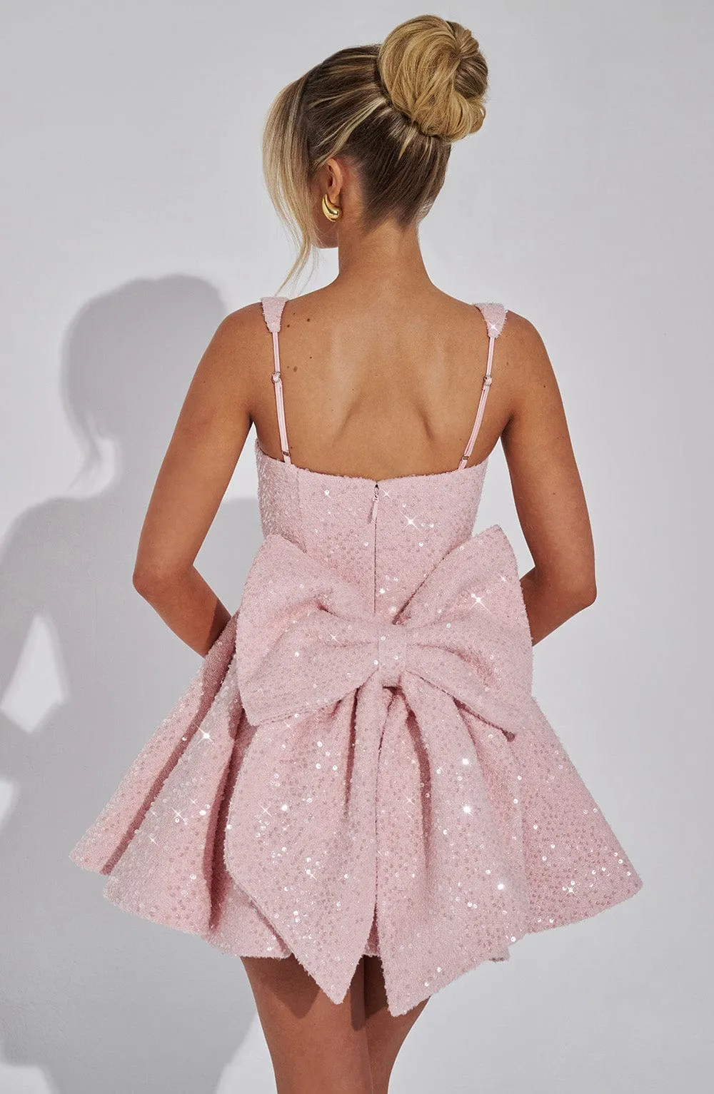 Triana Mini Dress - Blush