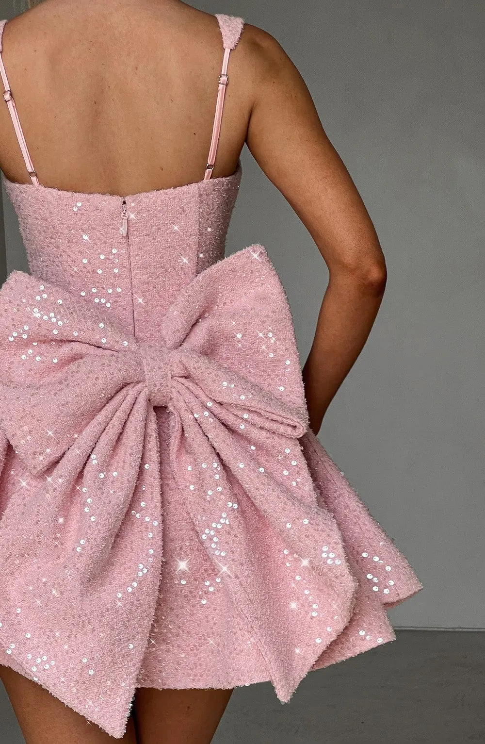 Triana Mini Dress - Blush