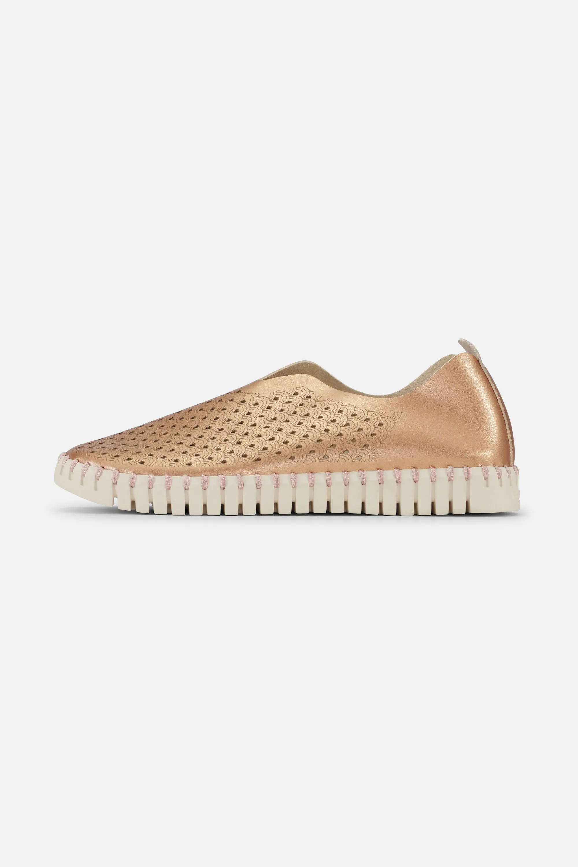 Tulip Skor Metallic - Rose Gold