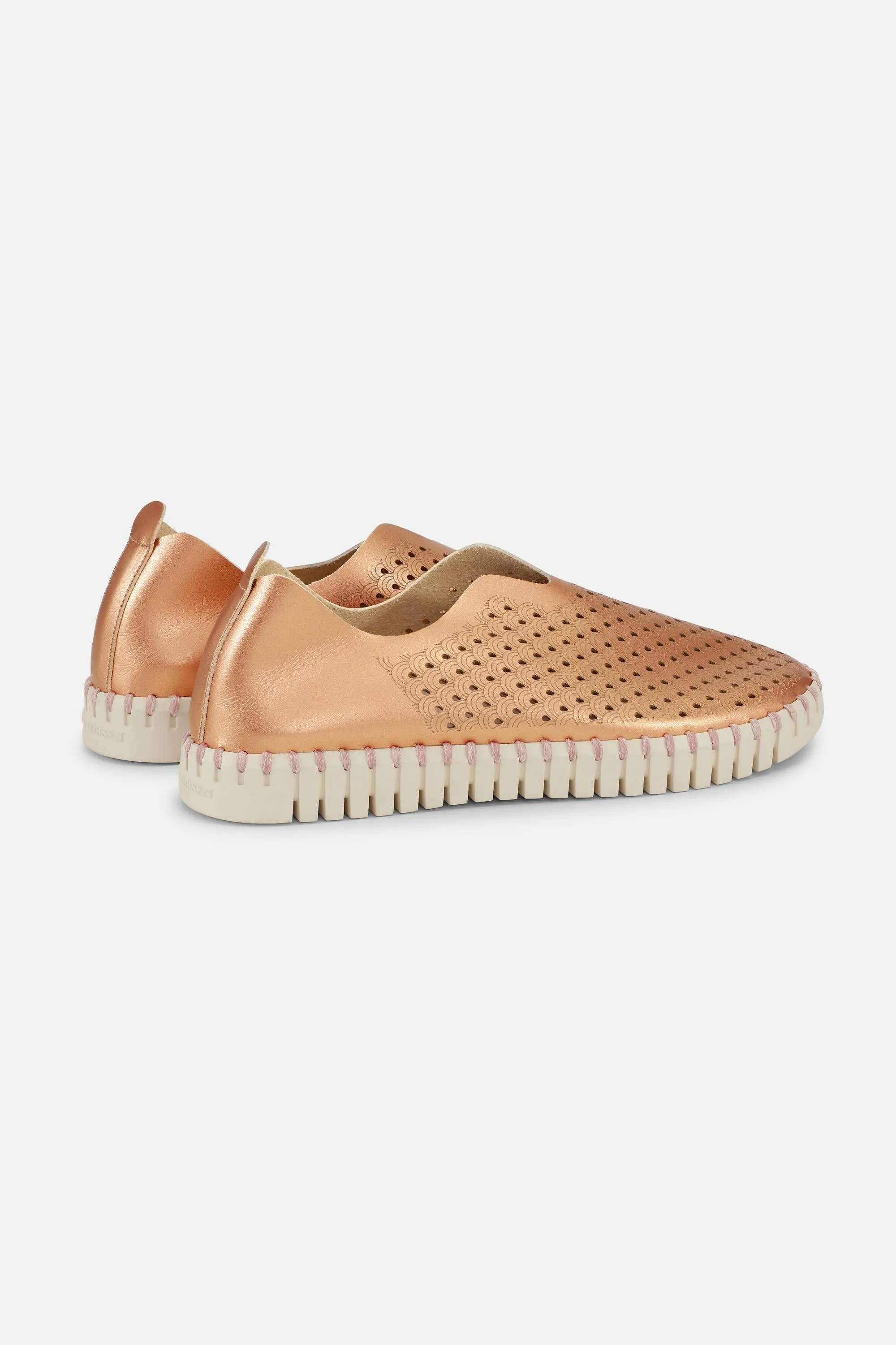 Tulip Skor Metallic - Rose Gold
