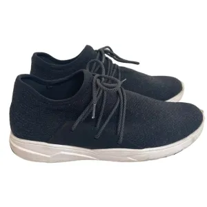 Vessi | CityScape Lace Up Waterproof Knit Sneakers Storm Black Size 10