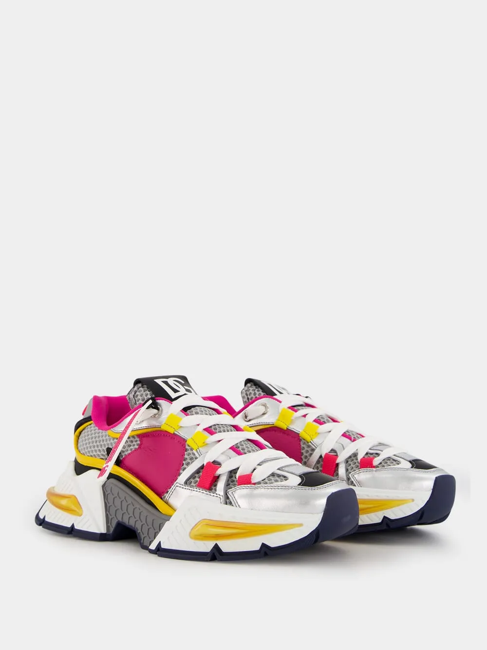 Vibrant Retro Chunky Sneakers