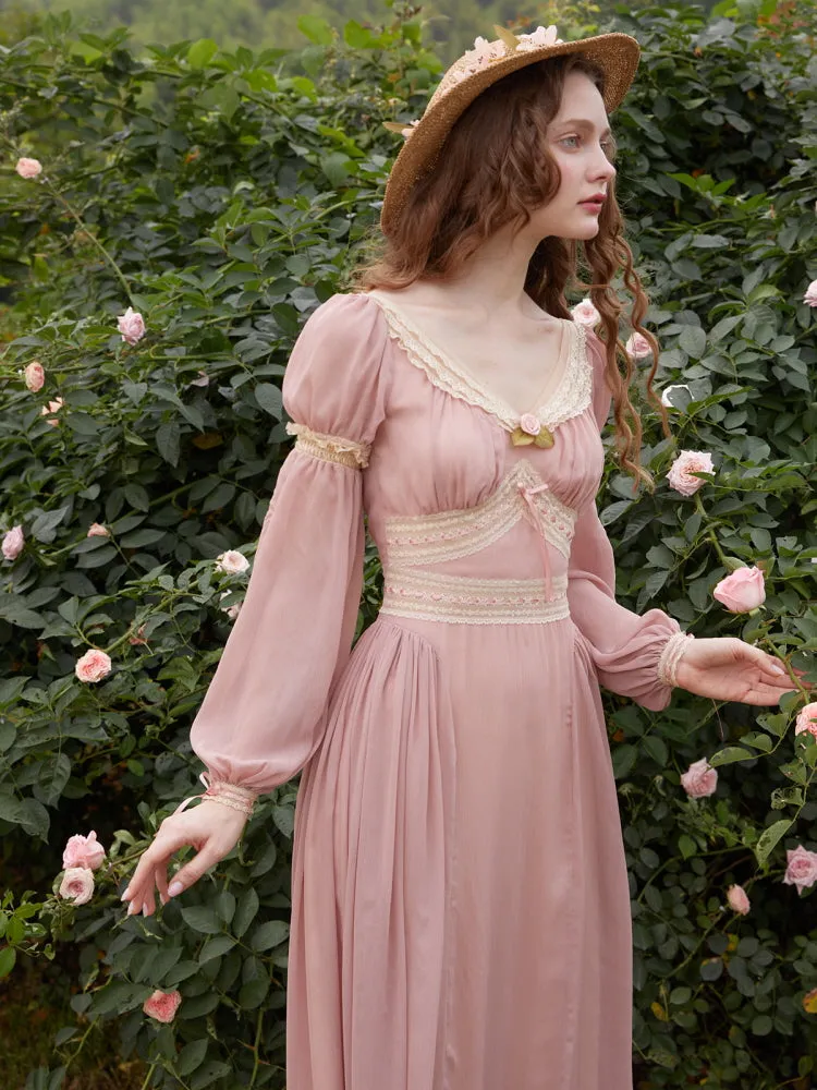 Victorian Romance Midi Dress