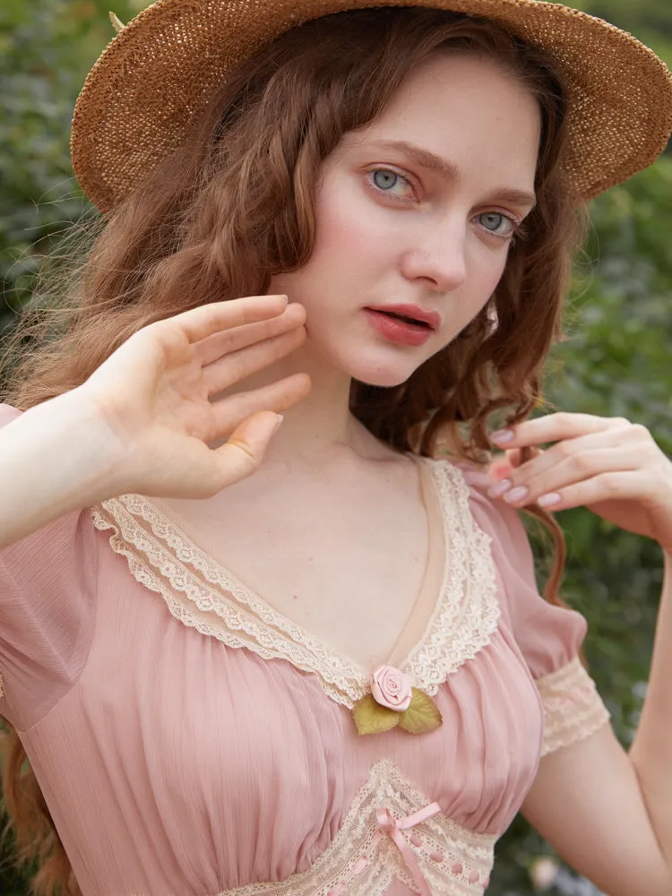 Victorian Romance Midi Dress