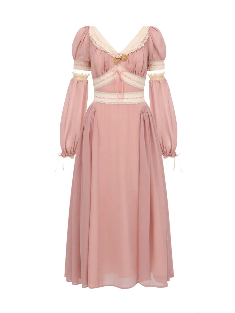 Victorian Romance Midi Dress