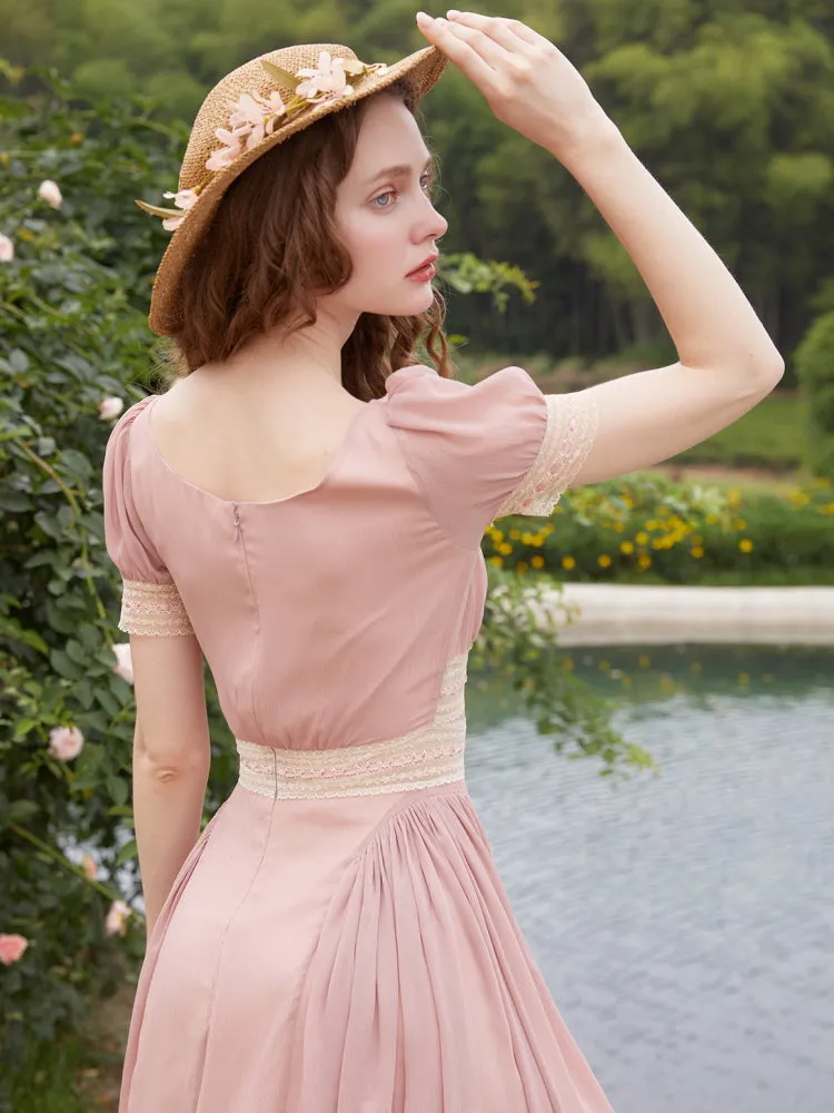 Victorian Romance Midi Dress