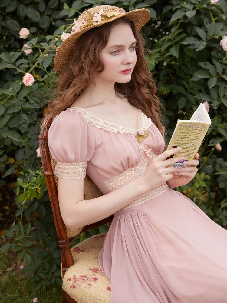 Victorian Romance Midi Dress