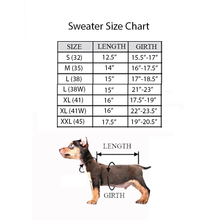 WILD Metallic Knit Dog Sweater in Beige