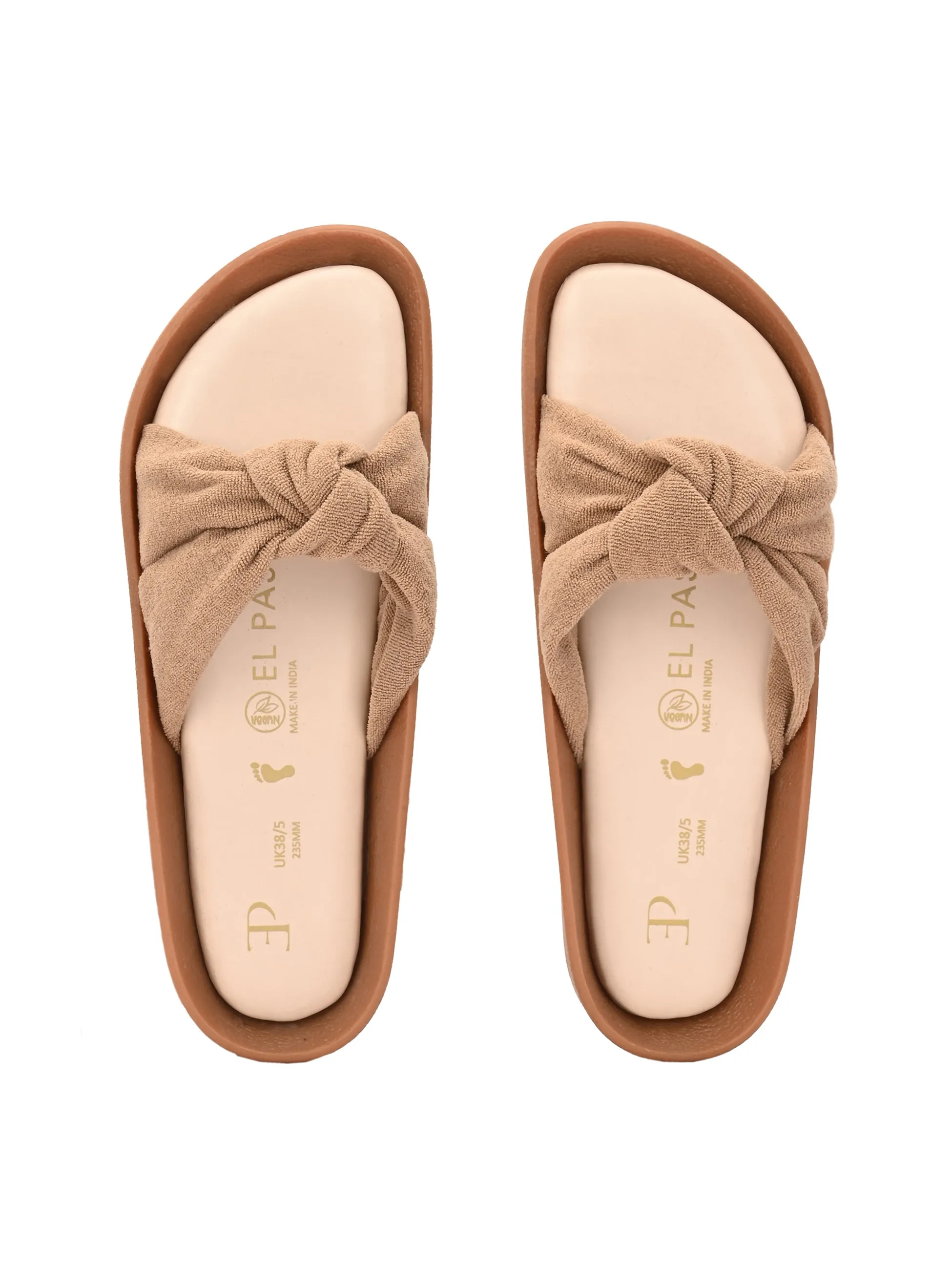 Women Bows Open Toe Flats
