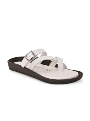 Women One Toe Flats with Buckle