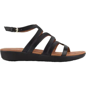 Women's Fit Flop Strata Gladiator Black Leather
