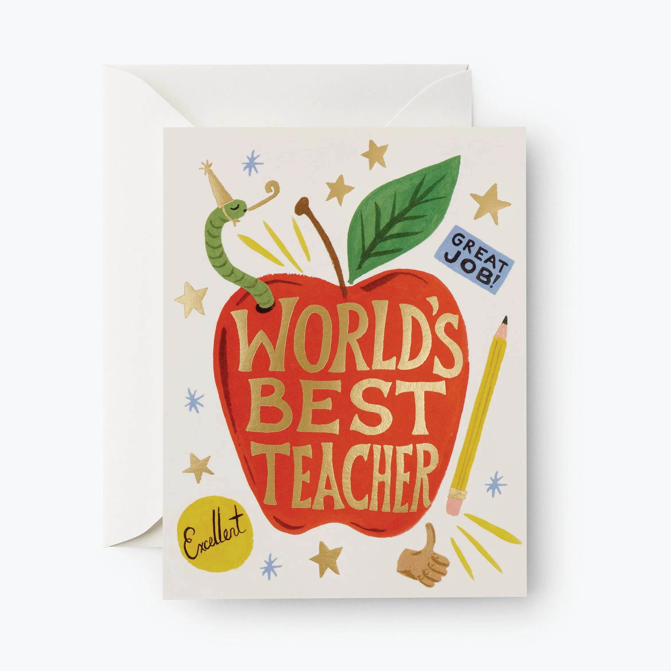 World's Best Teacher Card
