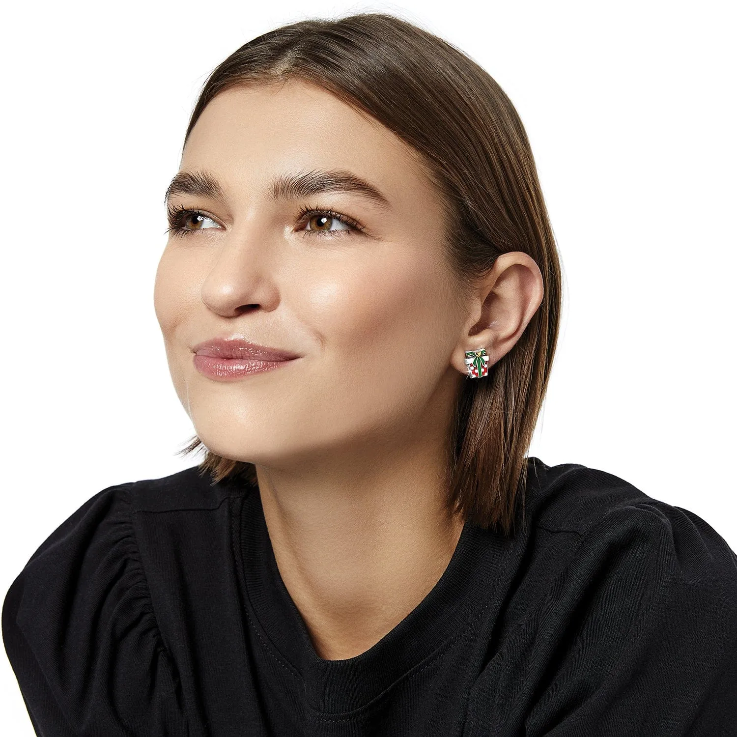 Wrapped With Love Post Earring
